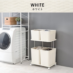 HAGIHARA(����)�b�����h���[���b�N(�z���C�g�E��60�~���s40�~����97cm)�o�X�P�b�g4�^�C�v�bRAN-2428WH