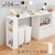 HAGIHARA(����)�b�J�E���^�[��p�I�v�V�����e�[�u���i�z���C�g�j�bVOC-7152WH