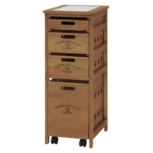 HAGIHARA(����)�b�X�g�b�J�[�i���C�g�u���E���EW30�~40�~79cm�j�bMUD-6606LBR