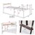 HAGIHARA(����)�b�J�[�e�������t�����郍�t�g�x�b�h (��97�~���s220�~����159/77.5cm) �z���C�g �y�����i�Ƃ̓����w���s�z���[�J�[�����i(���ꌧ�E�����͂��͂��ΏۊO�ƂȂ�܂�)�bKH-3691WH