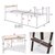 HAGIHARA(����)�b�J�[�e�������t�����郍�t�g�x�b�h (��97�~���s220�~����184/77.5cm) �L���������u���E�� �y�����i�Ƃ̓����w���s�z���[�J�[�����i(���ꌧ�E�����͂��͂��ΏۊO�ƂȂ�܂�)�bKH-3692LT