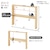 HAGIHARA(����)�b�Z�~�V���O���T�C�Y�Ή��w�b�h�{�[�h (��80�~���s12�~����66cm) ���C�g�u���E���bWH-7710SSS-LBR