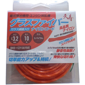 �V���b�V�� �O���X�t�@�C�o�[�i�C�����R�[�h �K���X�@�ۓ���(�Ίp3.2mm�~10m)�b03810