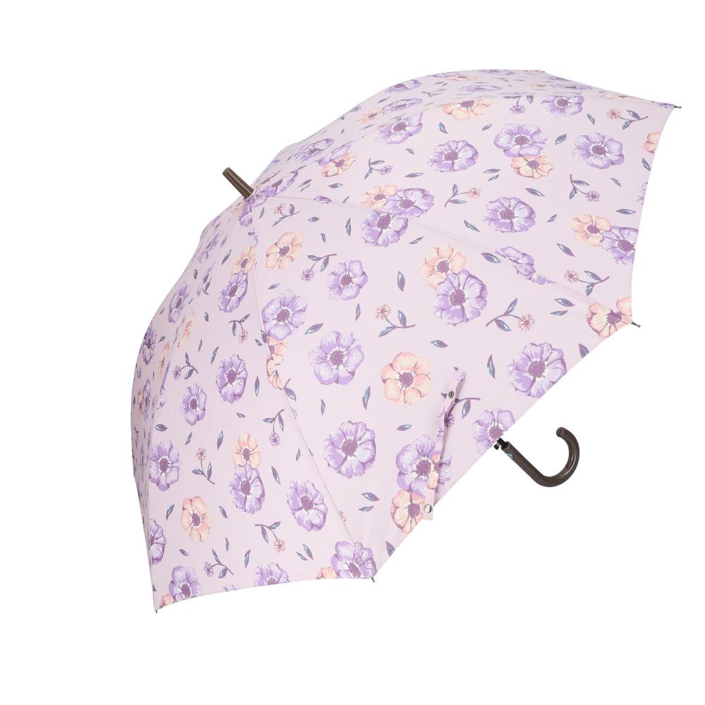 ◾︎8181haru◾︎ピンクハウス　さくらんぼとロゴプリント黒雨傘 ニフティカラーズ(NiftyColors) さくらんぼミニ55 1628RD
