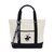 BEVERLY HILLS POLO CLUB｜キャンバストートバッグL（IV/BK/BK）｜BH1008NIV/BK/BK