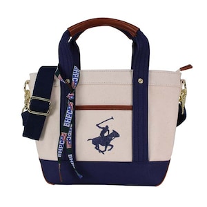 BEVERLY HILLS POLO CLUB｜キャンバストートバッグXS（IV/NV/NV）｜BH1006NIV/NV/NV