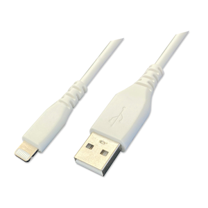 �g�b�v�����h�bMFi�F�� �[�d�E�f�[�^�ʐM Lightning�P�[�u�� 2m�i�z���C�g�j�bCHLS20-WT