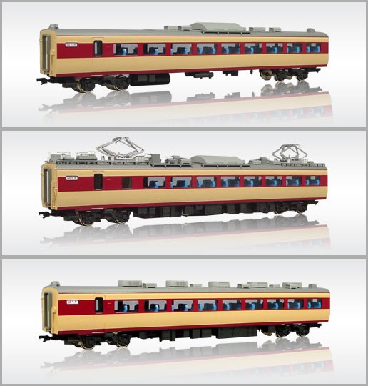 ES143 JR西日本(国鉄) 485系交直流特急形電車 特急「雷鳥」パノラマ