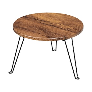 �I�r�^�X�b���[�e�[�u�� ��30�~���s30�~����19.5cm�i�u���E���j�bOVT-S1-BR