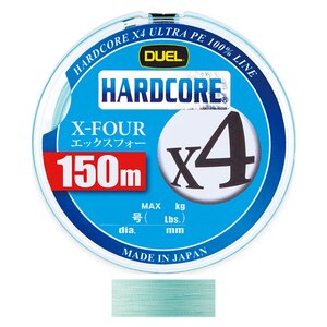 DUEL�b�n�[�h�R�A X4 150m �~���L�[�O���[��(0.8��/MAX14lb)�bH3274-MG
