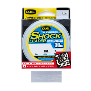 DUEL�bTB�J�[�{�� �V���b�N���[�_�[ 30m �i�`�������N���A�[(3��/12lb)�bH3504