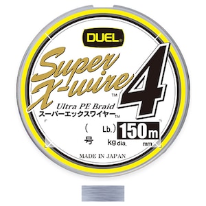 DUEL�b�X�[�p�[�G�b�N�X���C���[4 150m �V���o�[(0.6��/12lb)�bH3579-S