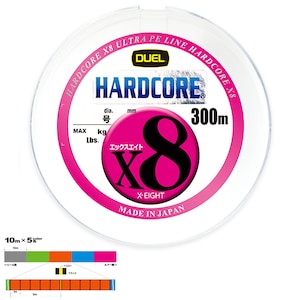 �n�[�h�R�A�b�n�[�h�R�A X8 300m 10m�~5�F(3��/MAX50lb)�bH3268N-5CBL