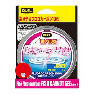 DUEL�b���Ɍ����Ȃ��s���N�t���� ��n���X 50m (2.5��/10lb)�bH4392-SP