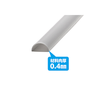�E�F�[�u�b�v�����ޗ� �O���[ �n�[�t�p�C�v 3�~6mm 4�{���yOM-454�z�bW OM-454 ��� ʰ��߲�� 3��6mm