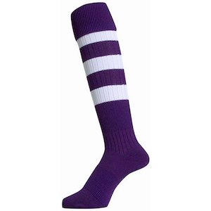 �}�C���bRUGBY SOCKS�i�p�[�v���l�C�r�[�~�z���C�g�j�@�\�b�N�X�@25-27cm�bEBS-806