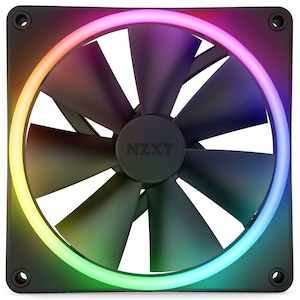 NZXT｜NZXT 140mm 両面RGBファン ブラック｜RF-D14SF-B1