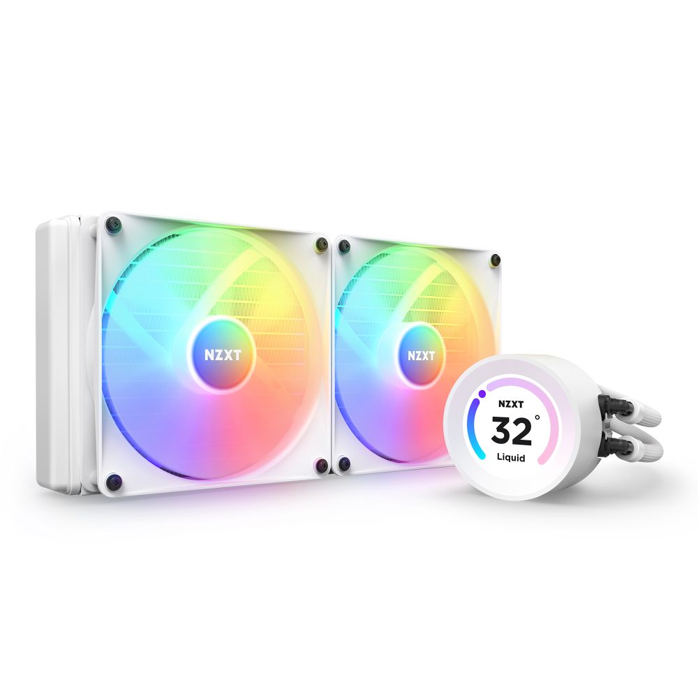 NZXT:丸形の水冷ヘッドが特長の水冷式CPUクーラー