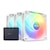 NZXT｜PCケースファン F Series RGB CORE Fans(120mm×3パック・ホワイト)｜RF-C12TF-W1