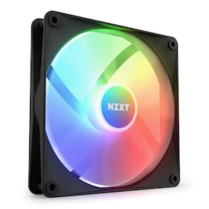NZXT｜PCケースファン F Series RGB CORE Fans(140mm ・ブラック)｜RF-C14SF-B1