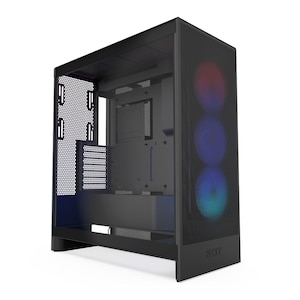 NZXT｜ミドルタワー PCケース H7 Flow RGB (2024)（ブラック）｜CM-H72FB-R1