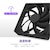 NZXT｜PCケースファン 低騒音エアフローモデル F120Q（2024） 120mm PWM 500～1700rpm （ブラック）｜RF-Q12SF-B2