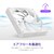 NZXT｜PCケースファン 低騒音エアフローモデル F140Q（2024） 140mm PWM 500～1500rpm （ホワイト）｜RF-Q14SF-W2