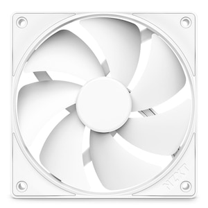 NZXT｜PCケースファン 静圧モデル F120P（2024） 120mm PWM 500～2000rpm （ホワイト）｜RF-P12SF-W2