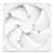 NZXT｜PCケースファン 静圧モデル F140P（2024） 140mm PWM 500～1700rpm （ホワイト）｜RF-P14SF-W2
