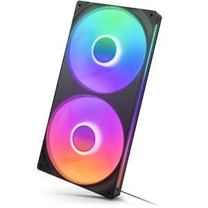 NZXT｜新機軸 PCケースファン シングルフレームファン F280 RGB CORE 280mm 2000RPM （ブラック）｜RF-U28HF-B1