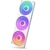 NZXT｜新機軸 PCケースファン シングルフレームファン F360 RGB CORE 360mm 2400RPM （ホワイト）｜RF-U36HF-W1