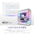 NZXT｜新機軸 PCケースファン シングルフレームファン F360 RGB CORE 360mm 2400RPM （ホワイト）｜RF-U36HF-W1