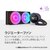 NZXT�b�ȈՐ���CPU�N�[���[ F360 RGB CORE �V���O���t���[���t�@���̗p�i�u���b�N�j�bRL-KR36E-B2