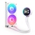 NZXT�b�ȈՐ���CPU�N�[���[ F240 RGB CORE �V���O���t���[���t�@���̗p�i�z���C�g�j�bRL-KR24E-W2