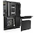 NZXT�bAMD AM5�\�P�b�g�Ή� X870E�`�b�v�Z�b�g���� ATX �}�U�[�{�[�h �t���J�o�[��RGB���ځi�u���b�N�j�bN9-X87XT-B1