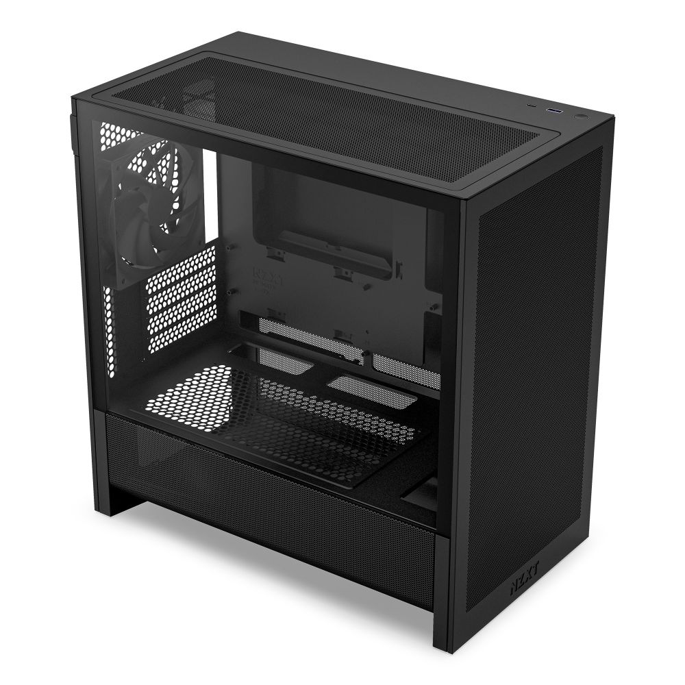 NZXT H3 FlowとPuckのセット（ブラック） NZXTのmicroATXケースが復活！「H3 Flow」が発売、価格は10,780