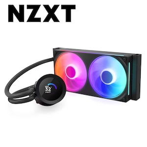 NZXT�b�ȈՐ���N�[���[ KRAKEN PLUS (�G���g���[���f��) RGB 240mm�i�u���b�N�j�bRL-KR240-B2