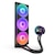 NZXT�b�ȈՐ���N�[���[ KRAKEN ELITE RGB 420mm�i�u���b�N�j�bRL-KR42E-B2