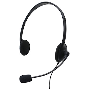 Groovy｜ボイスチャット/音声通話用ヘッドセット（3.5mm 4極ミニプラグ接続モデル）｜GR-HS01-4CBK