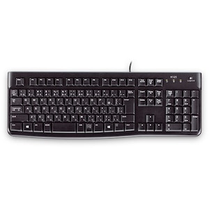 ロジクール｜有線 USBスタンダード パソコン キーボード 109キー 日本語配列｜K120