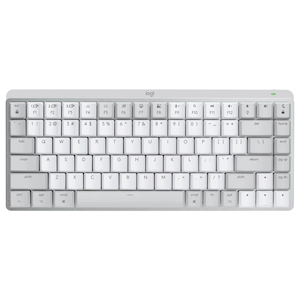 ロジクール｜MX MECHANICAL MINI for Mac ワイヤレス メカニカルパフォーマンスキーボード 英語配列 茶軸（ペールグレー）｜KX850M