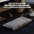 ロジクール｜MX MECHANICAL MINI for Mac ワイヤレス メカニカルパフォーマンスキーボード 英語配列 茶軸（ペールグレー）｜KX850M