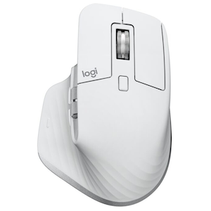 ロジクール｜MX MASTER 3S FOR MAC パフォーマンスワイヤレスマウス（ペールグレー）｜MX2300MPG