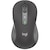 ロジクール｜2.4GHz/Bluetooth SIGNATURE M750L ワイヤレスマウス(ラージサイズ)（グラファイト）｜M750LGR