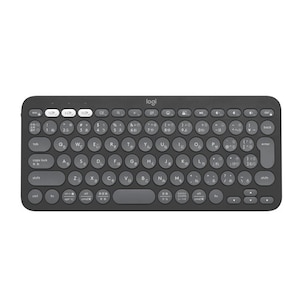 ロジクール｜Bluetooth マルチデバイスワイヤレスキーボード 84キー 日本語配列（グラファイト）｜K380SGR