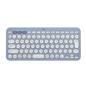ロジクール｜Bluetooth マルチデバイスワイヤレスキーボード 84キー 日本語配列（ブルー）｜K380SBL