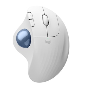 ロジクール｜Bluetooth/2.4GHzワイヤレストラックボールマウス（オフホワイト）｜M575SPOW