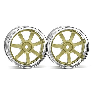 RAYS GRAM LIGHTS 57S-PRO クローム/ゴールド（9mmオフセット）【3321 