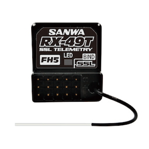 �T�����bRX-49T(2.4GHz FHSS5U/FHSS5)���V�[�o�[�y107A41431B�z�b��� 107A41431B RX-49T