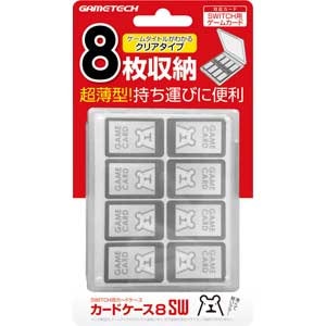 �Q�[���e�b�N�b�ySwitch�z�J�[�h�P�[�X8SW �N���A�bSWF1955